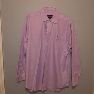 Vineyard vines large purple dress shirt.
